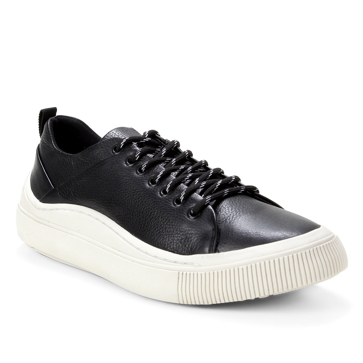 Sapatênis Couro Shoestock Confort Masculino