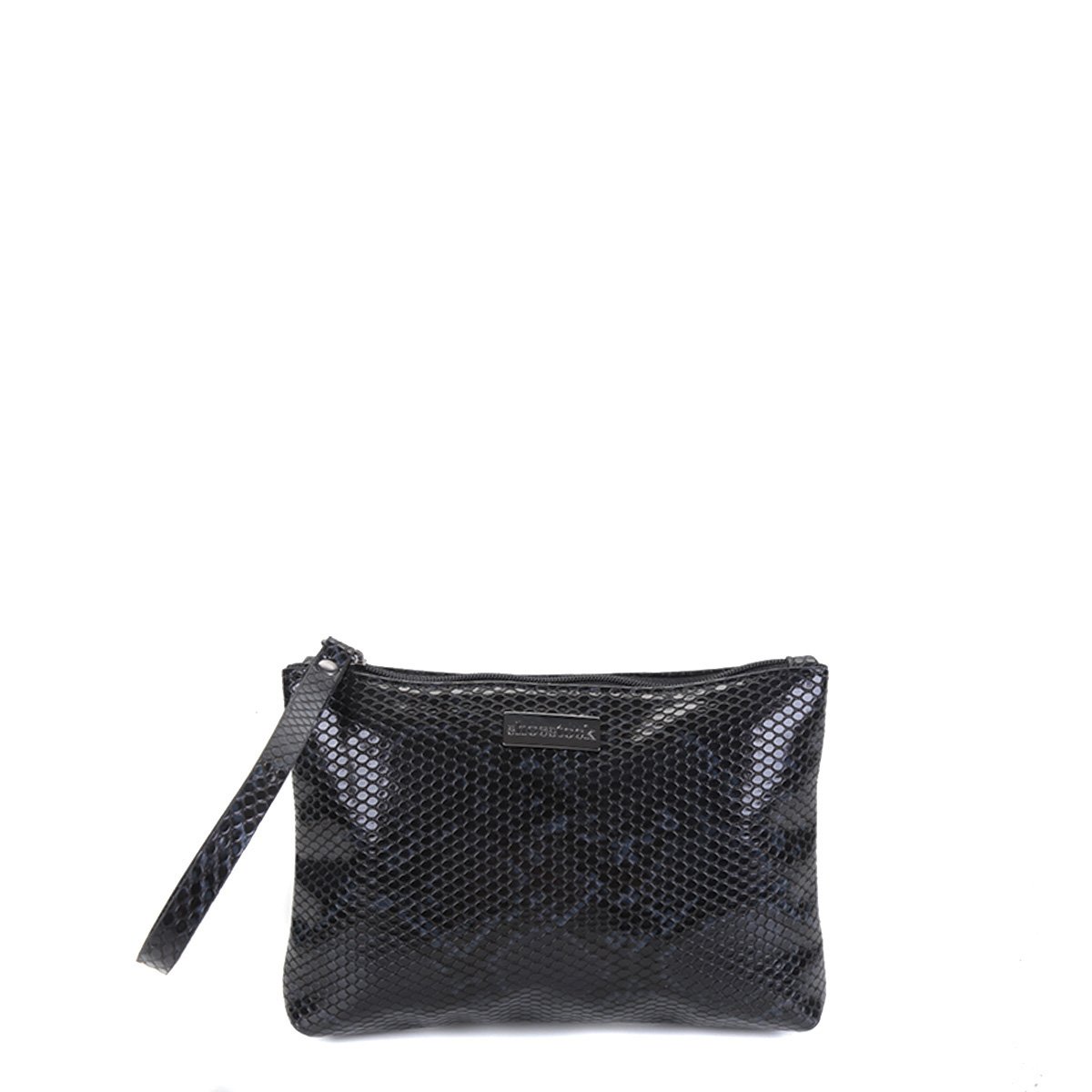 Bolsa Clutch Shoestock Croco Feminina