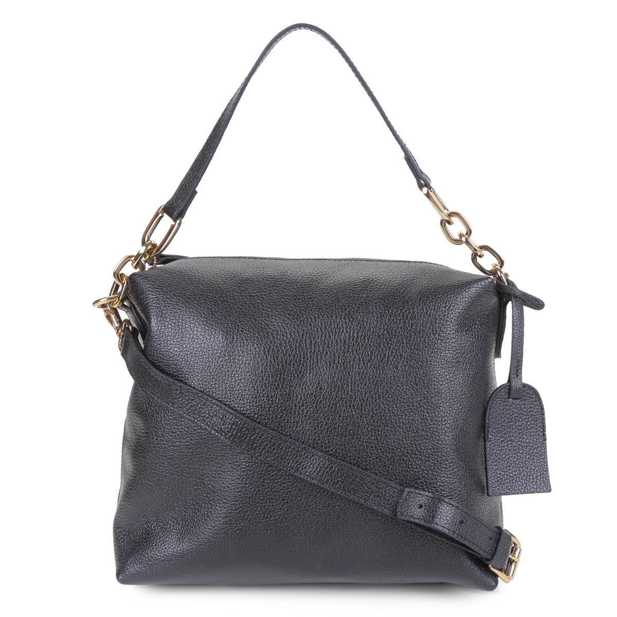 Bolsa Couro Shoestock Soft Bag Corrente Feminina