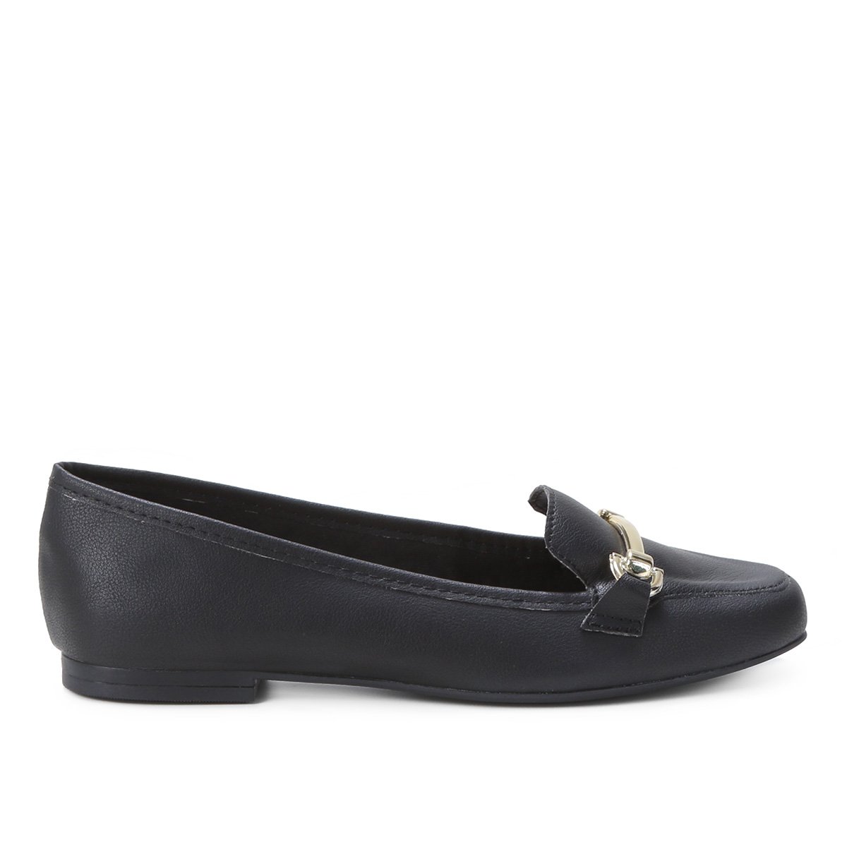 Mocassim Somoda Liso Ferragem Feminino