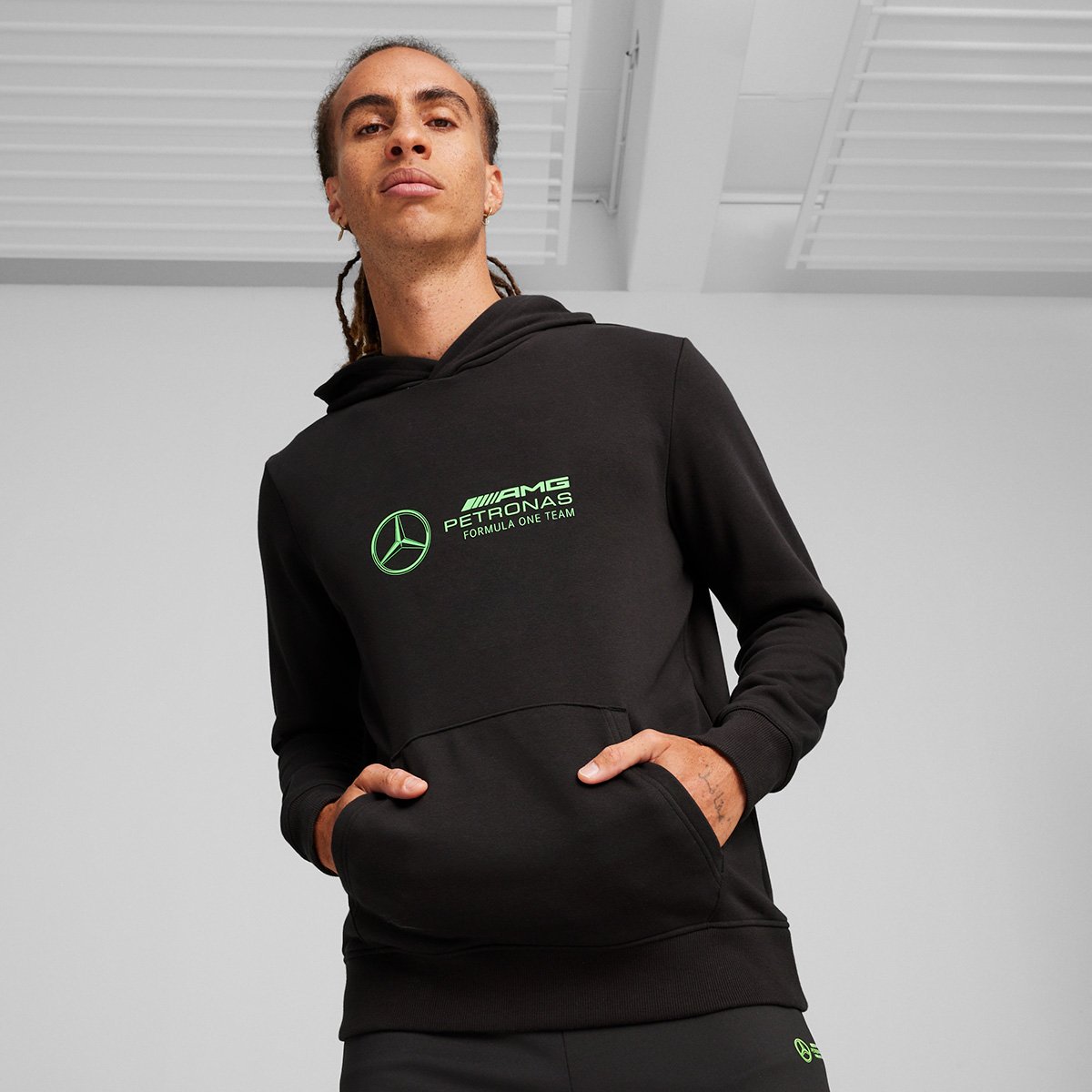Moletom Puma Mercedes-AMG Petronas MAPF1 Capuz Masculino