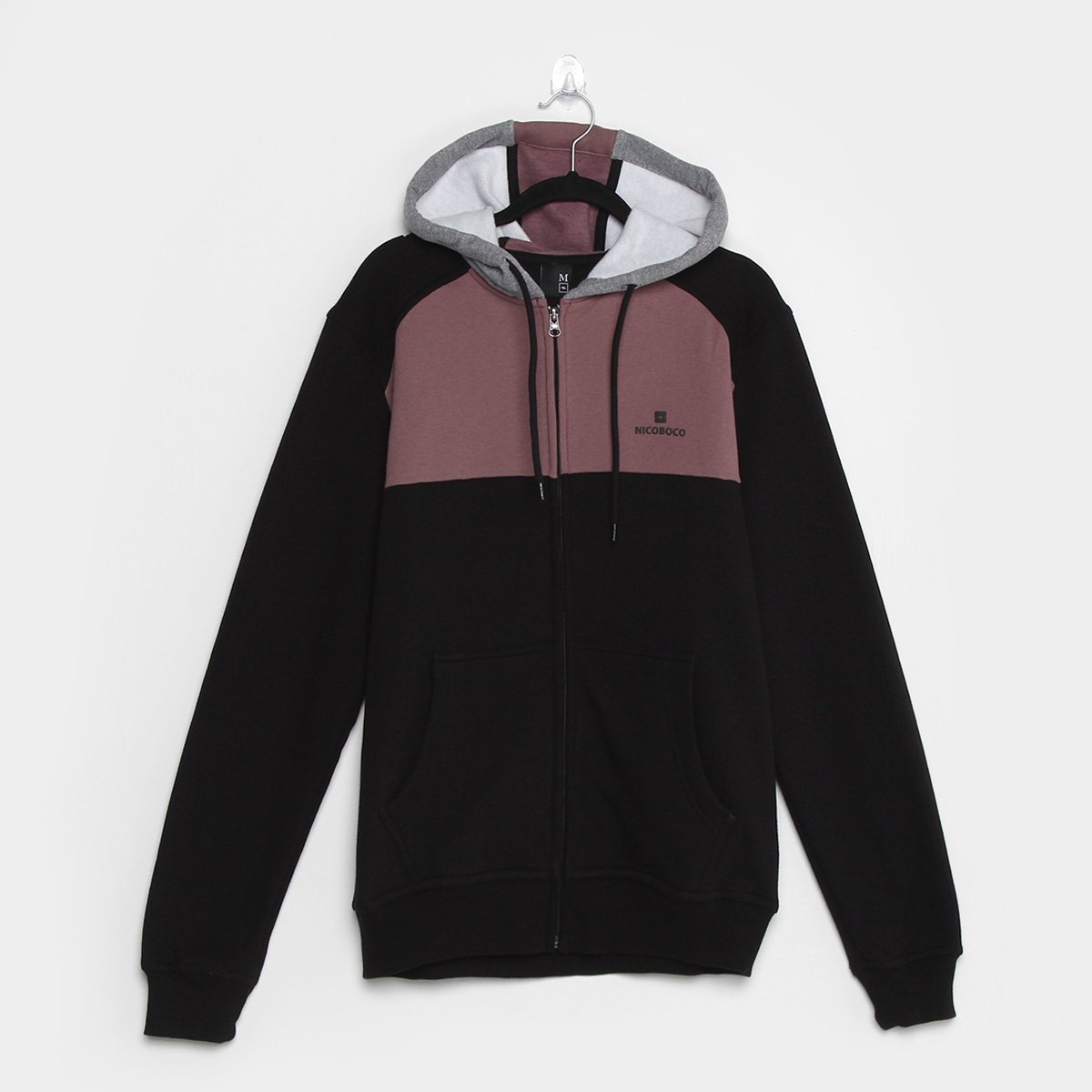 Jaqueta Moletom Nicoboco Especial Vaxjo Plus Size Masculina