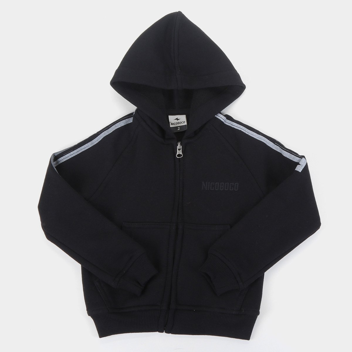 Jaqueta Moletom Infantil Nicoboco Caiuw Capuz Masculina