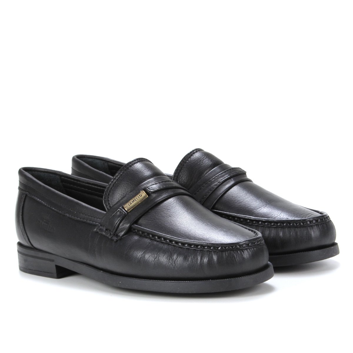 Mocassim Samello Liso Masculino