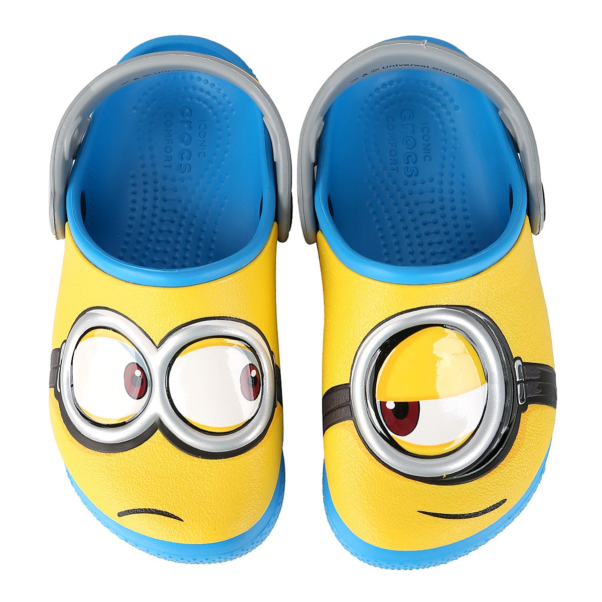 Sandália Crocs Infantil Funlab Minions