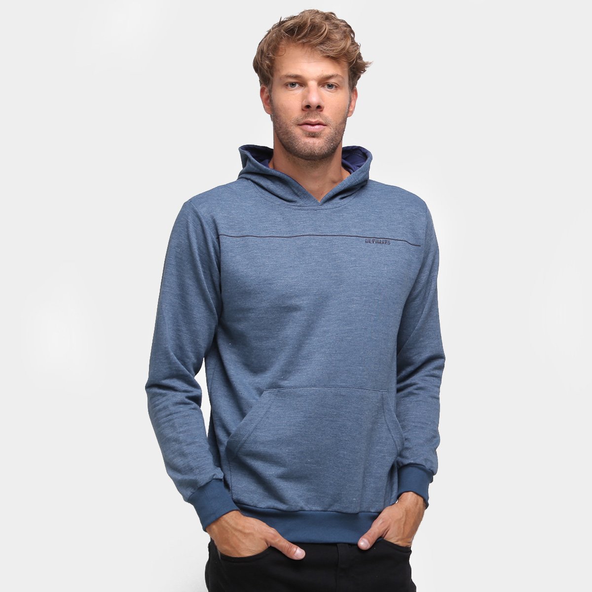 Moletom Ultimato Estampado Com Capuz Masculino