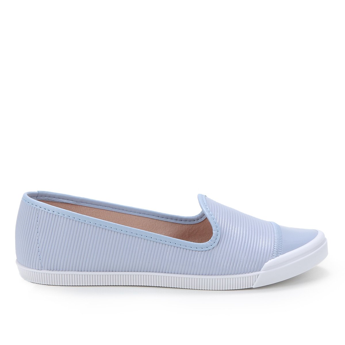 Slip On Moleca Textura Feminino