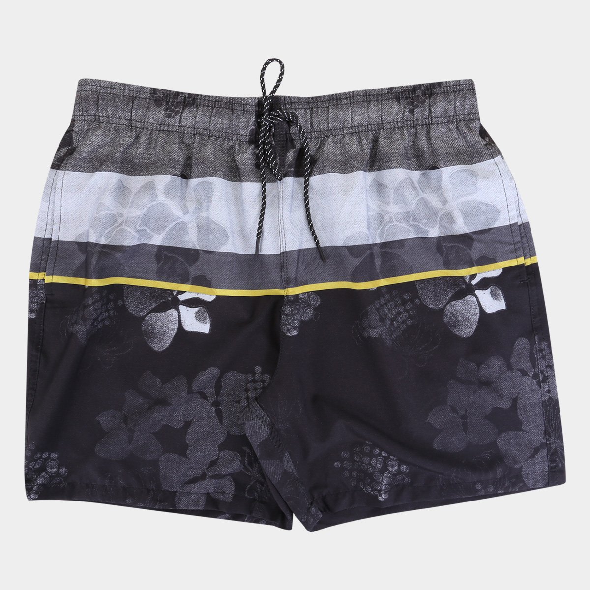 Short Plus Size Natural Art Volley Ocean Masculino