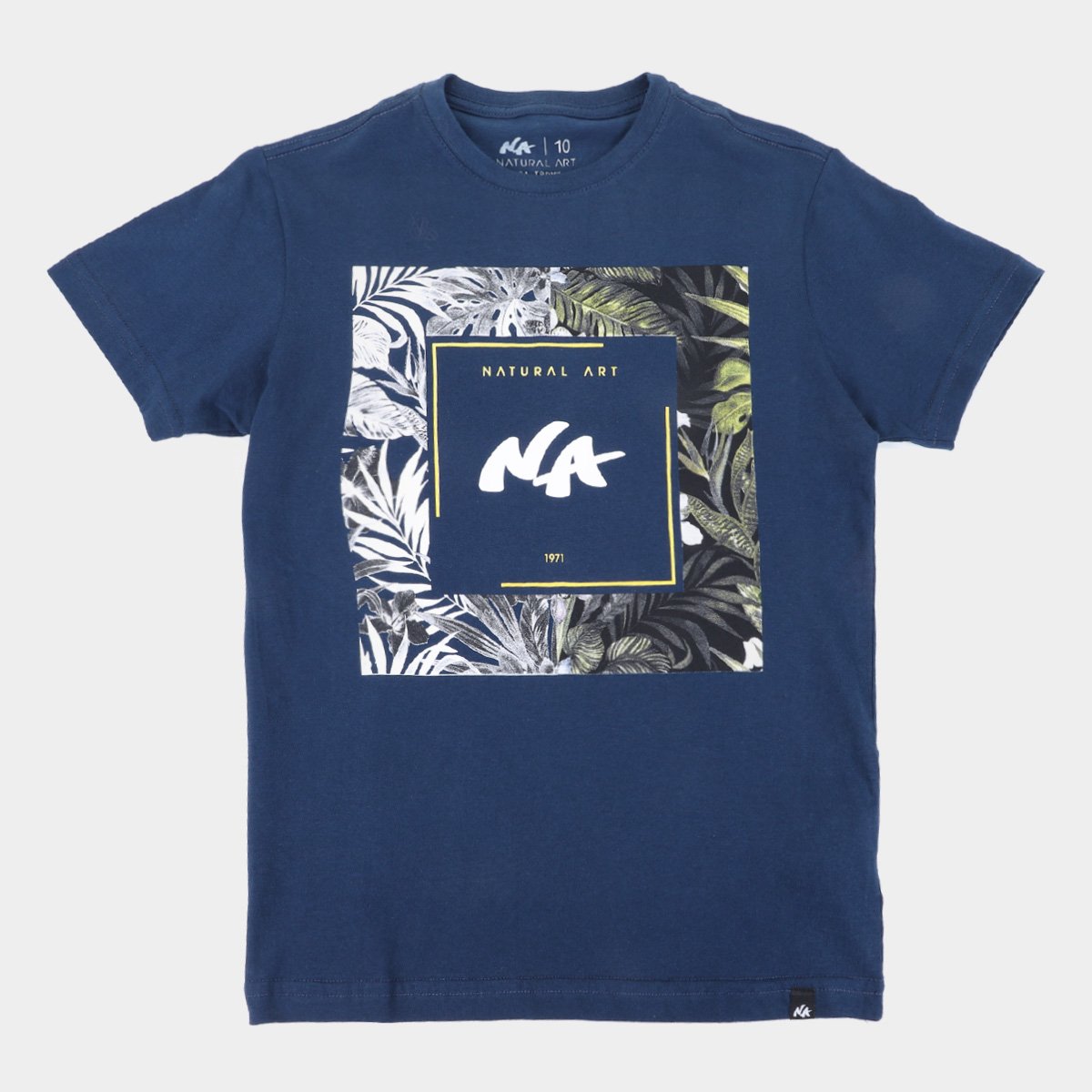 Camiseta Juvenil Natural Art Box