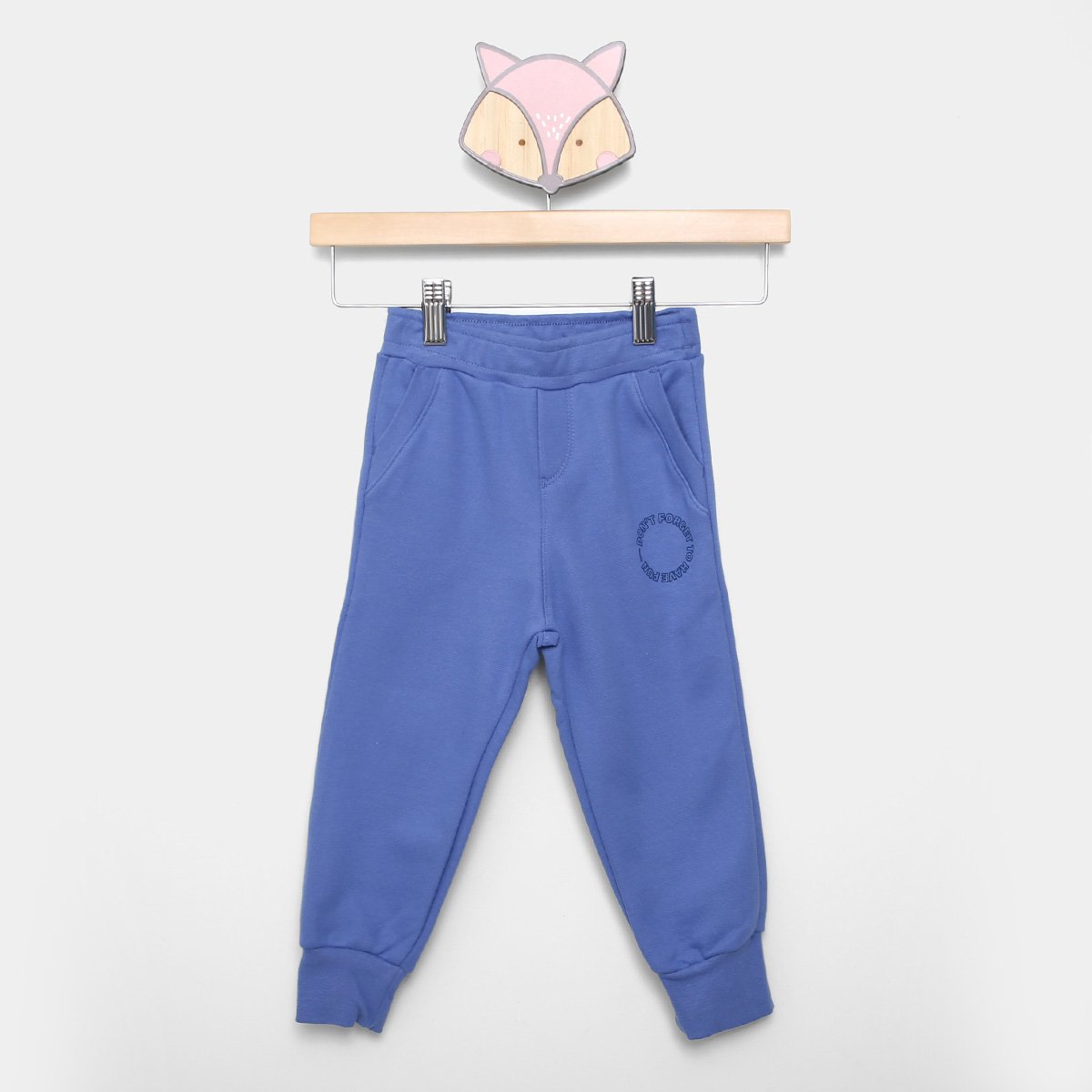 Calça Jogger Infantil Moletom Hering Kids Menino