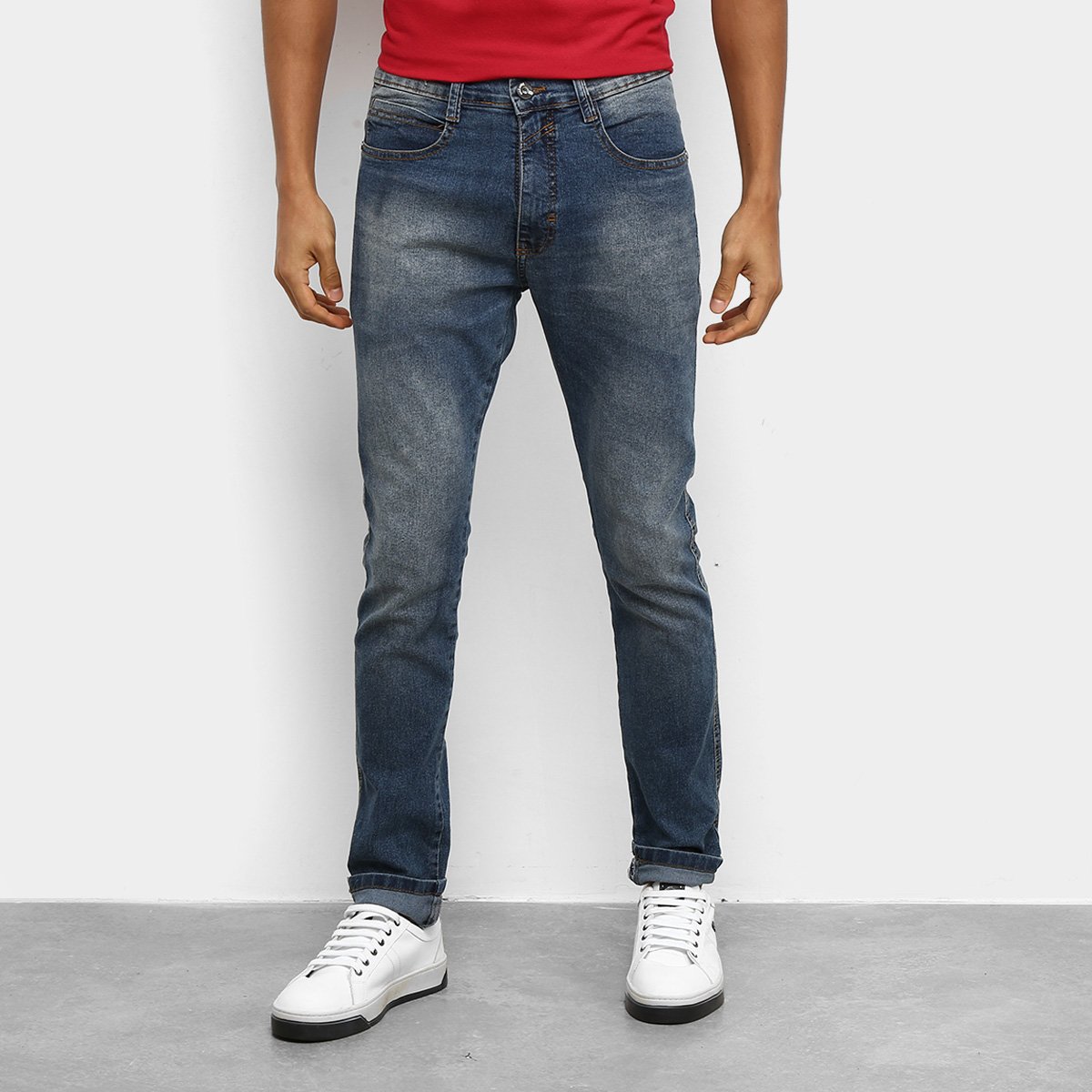 Calça Jeans Slim Ecko E845A Masculina