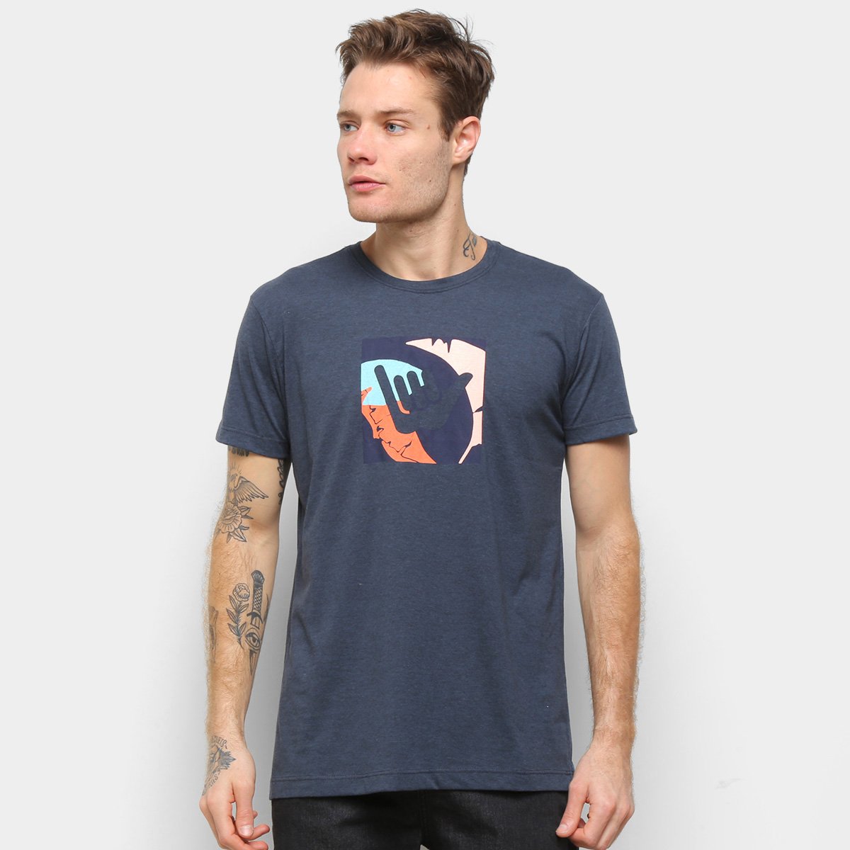 Camiseta Hang Loose Silk Macro Masculina
