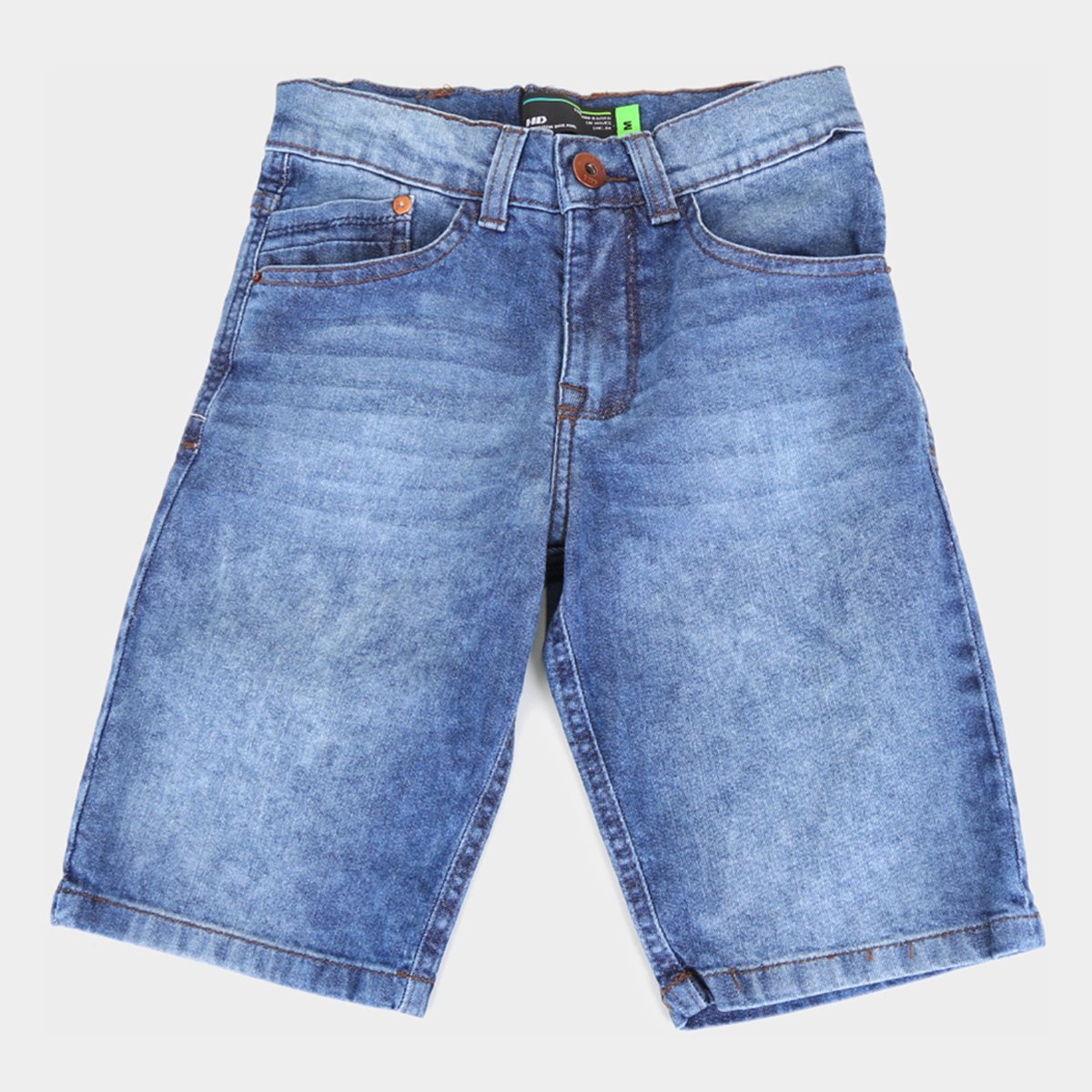 Bermuda Jeans Infantil HD Estonada Masculina