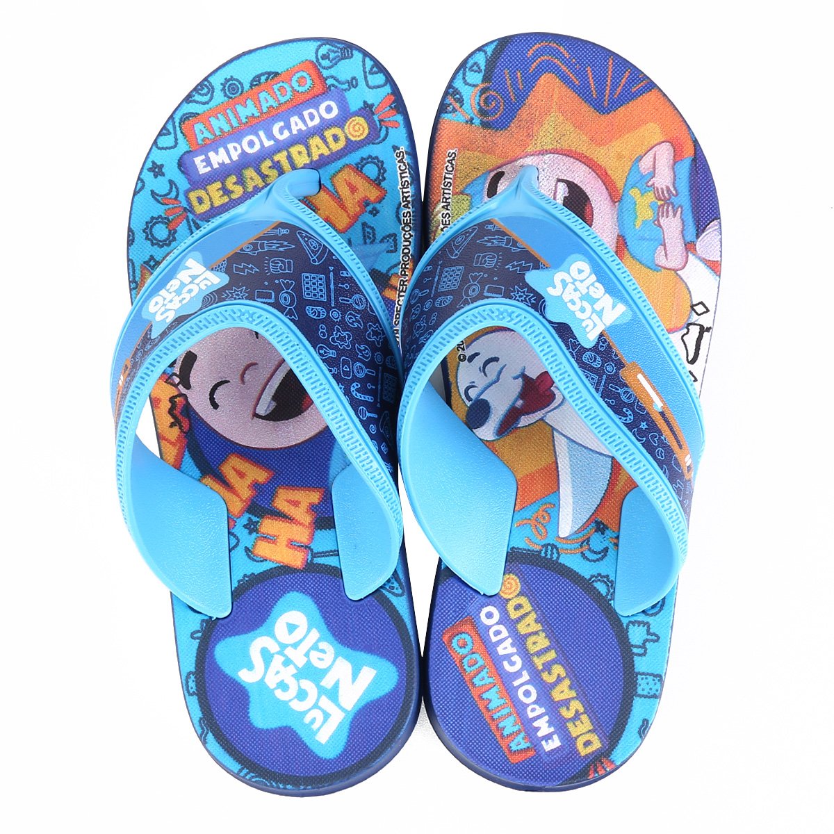 Chinelo Infantil Grendene Luccas Neto Land Masculino