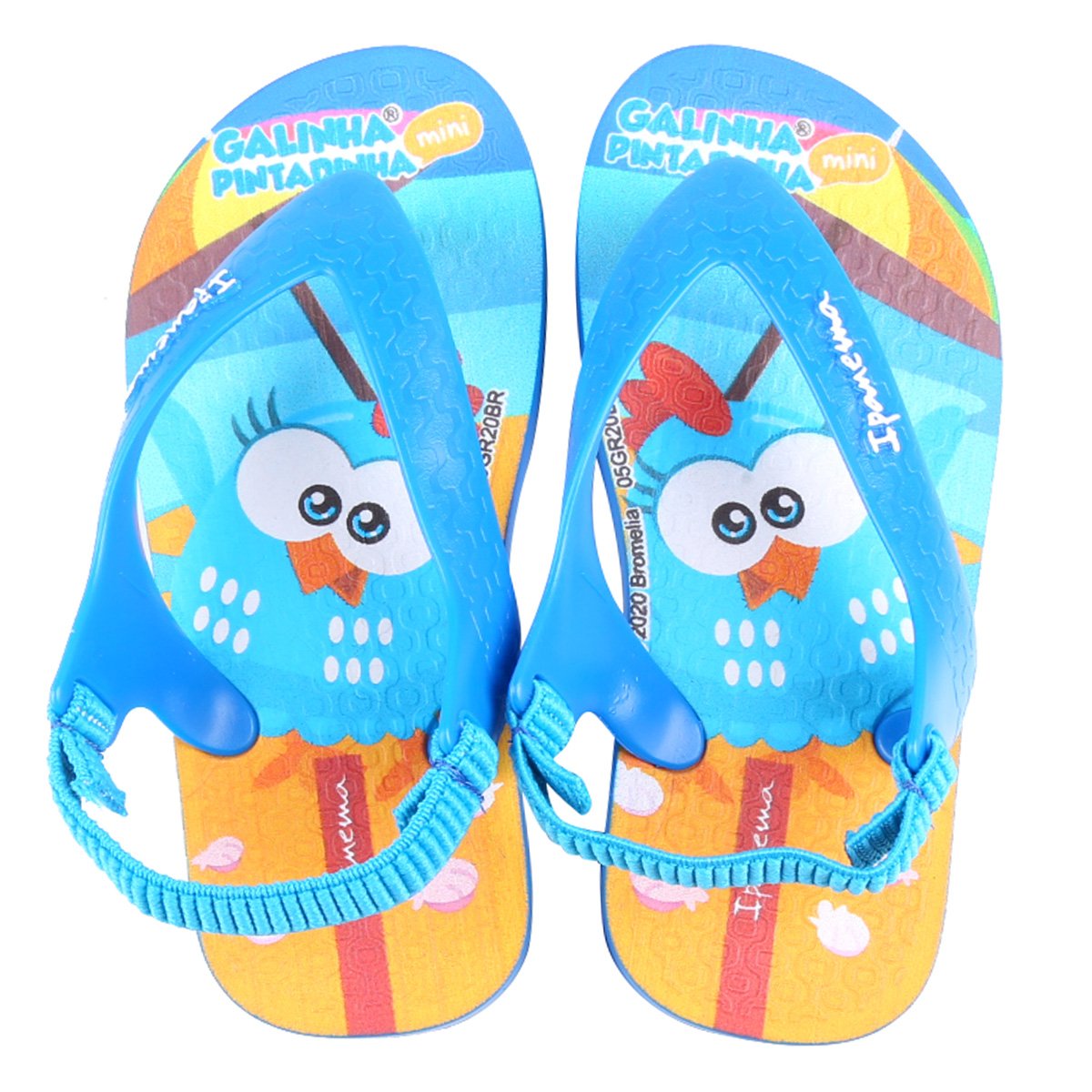 Chinelo Infantil Grendene Kids Galinha Pintadinha Baby
