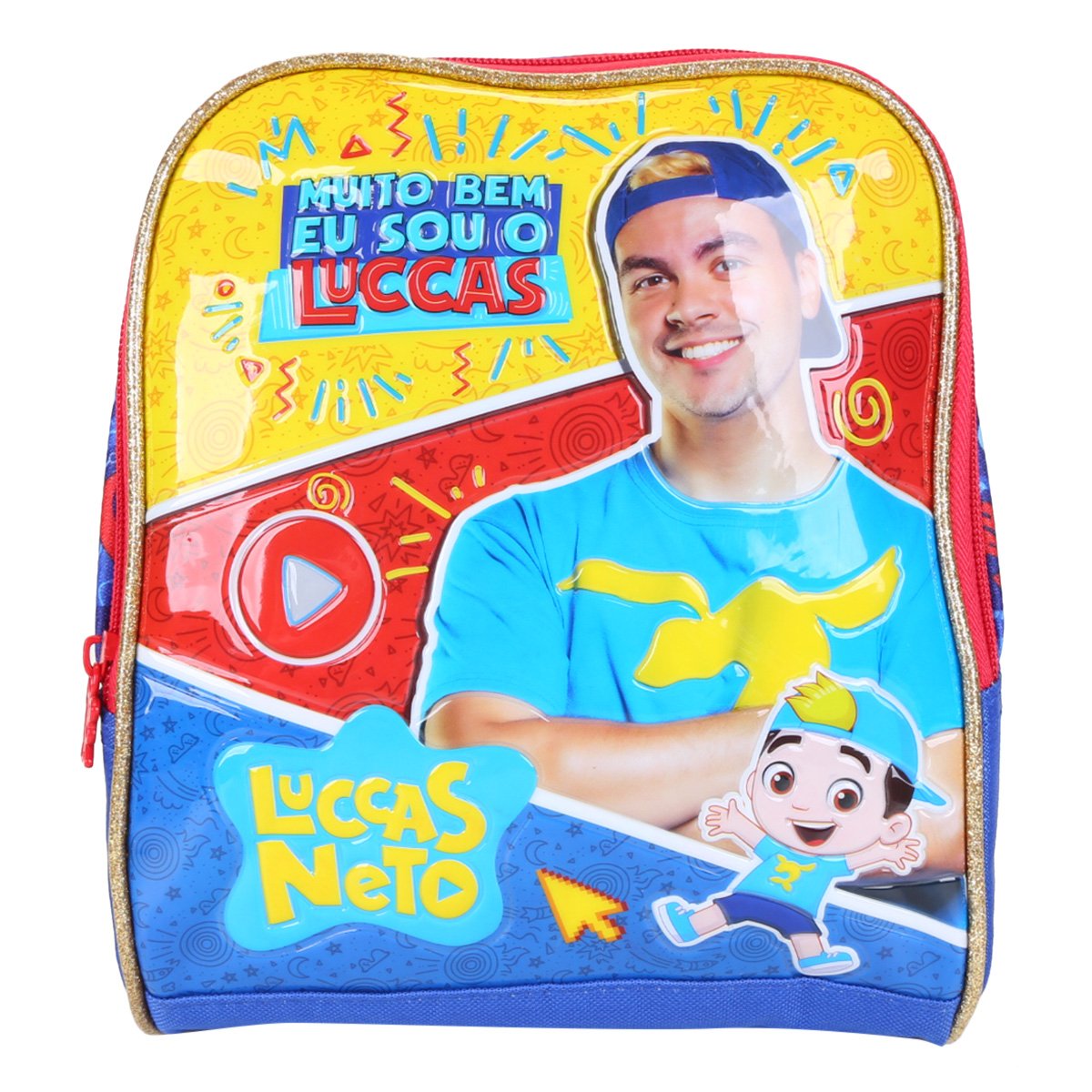 Lancheira Infantil Clio Style Luccas Neto Masculina