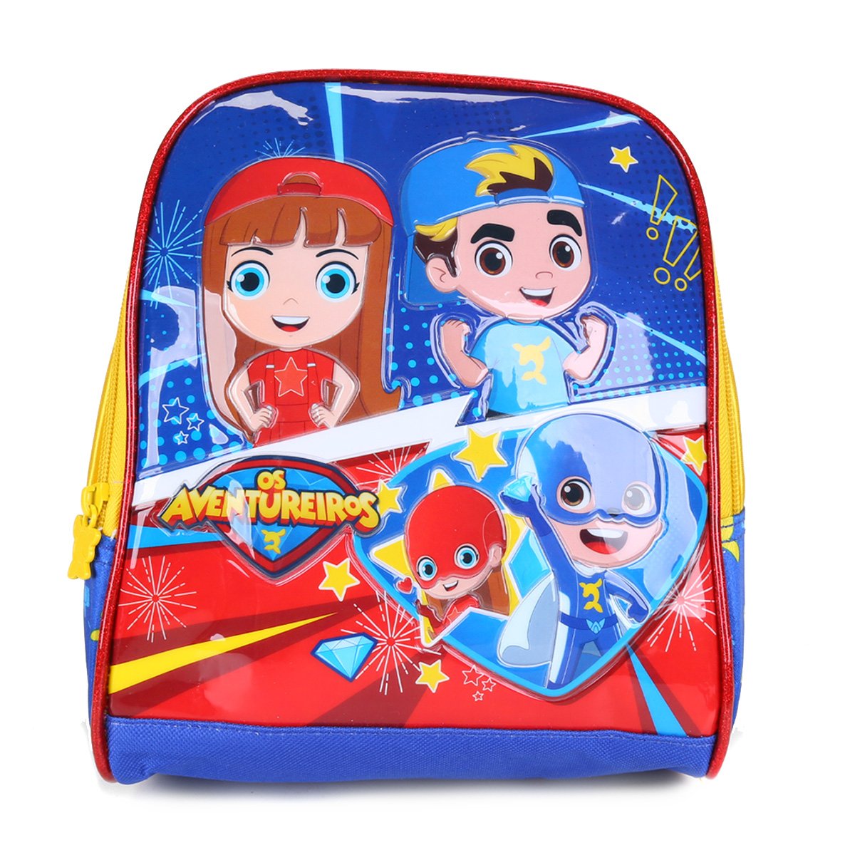 Lancheira Infantil Clio Style Os Aventureiros Gigi e Luccas Neto