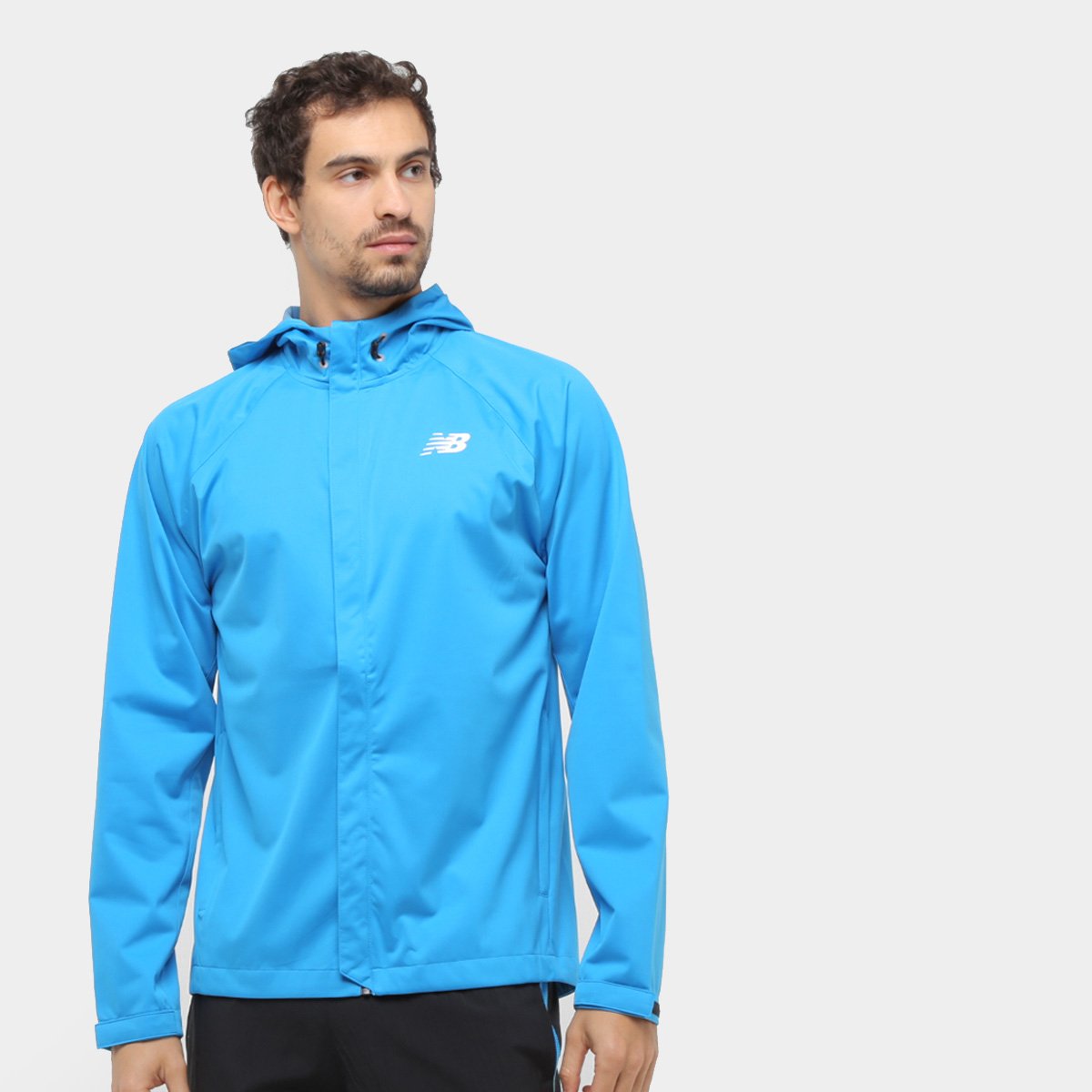 Jaqueta Corta-Vento New Balance Rain Masculina