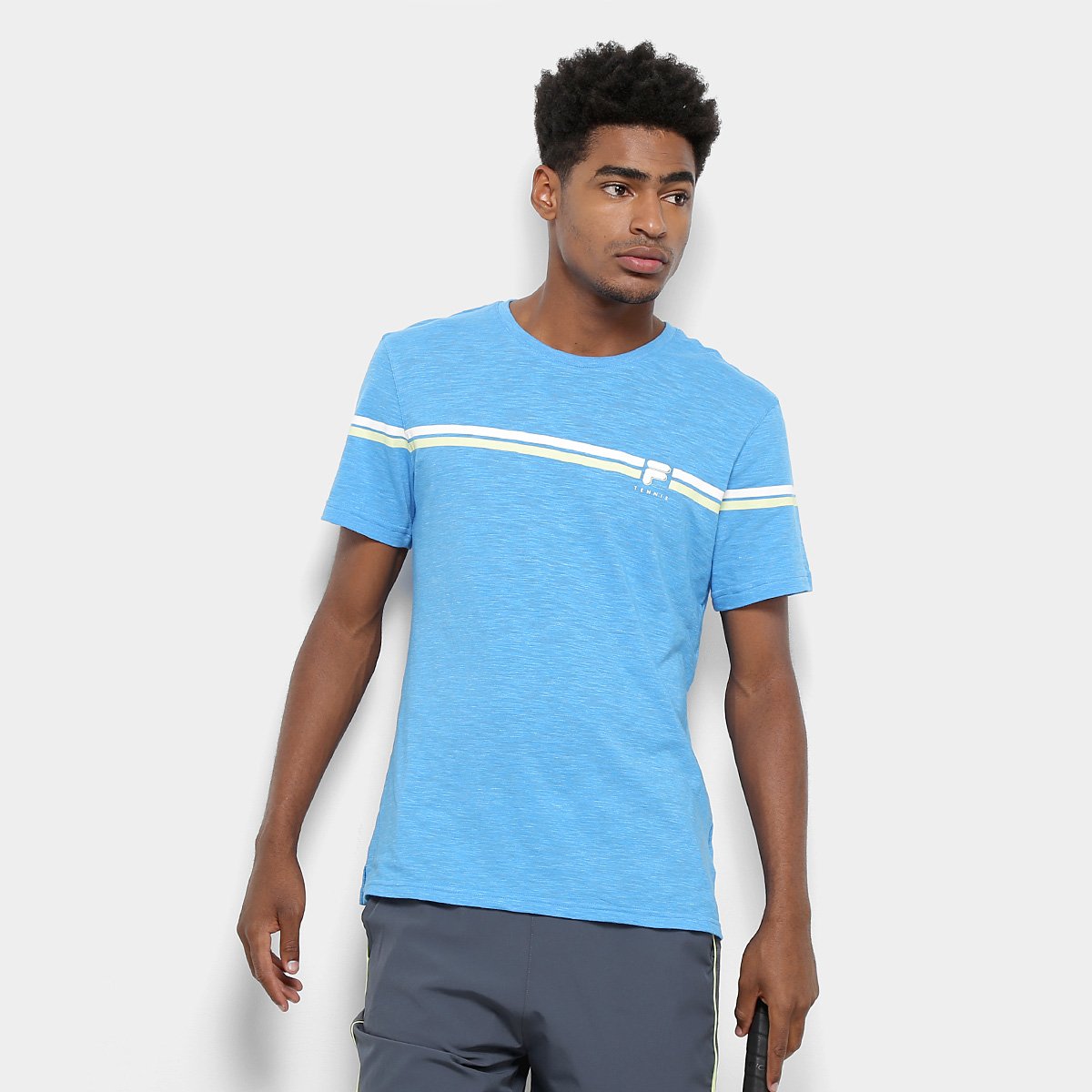 Camiseta Fila Stripe Masculina