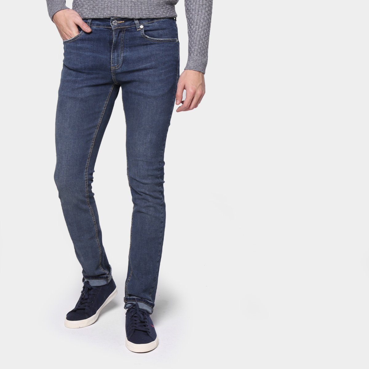 Calça Jeans Skinny Lacoste Masculina