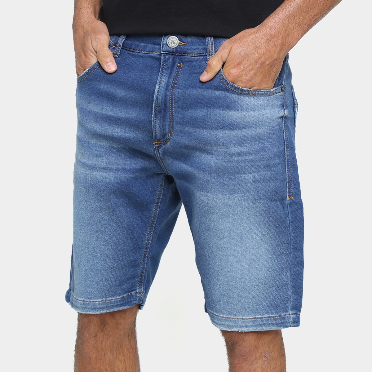 Bermuda Jeans John John Chelsea Clássica Masculina