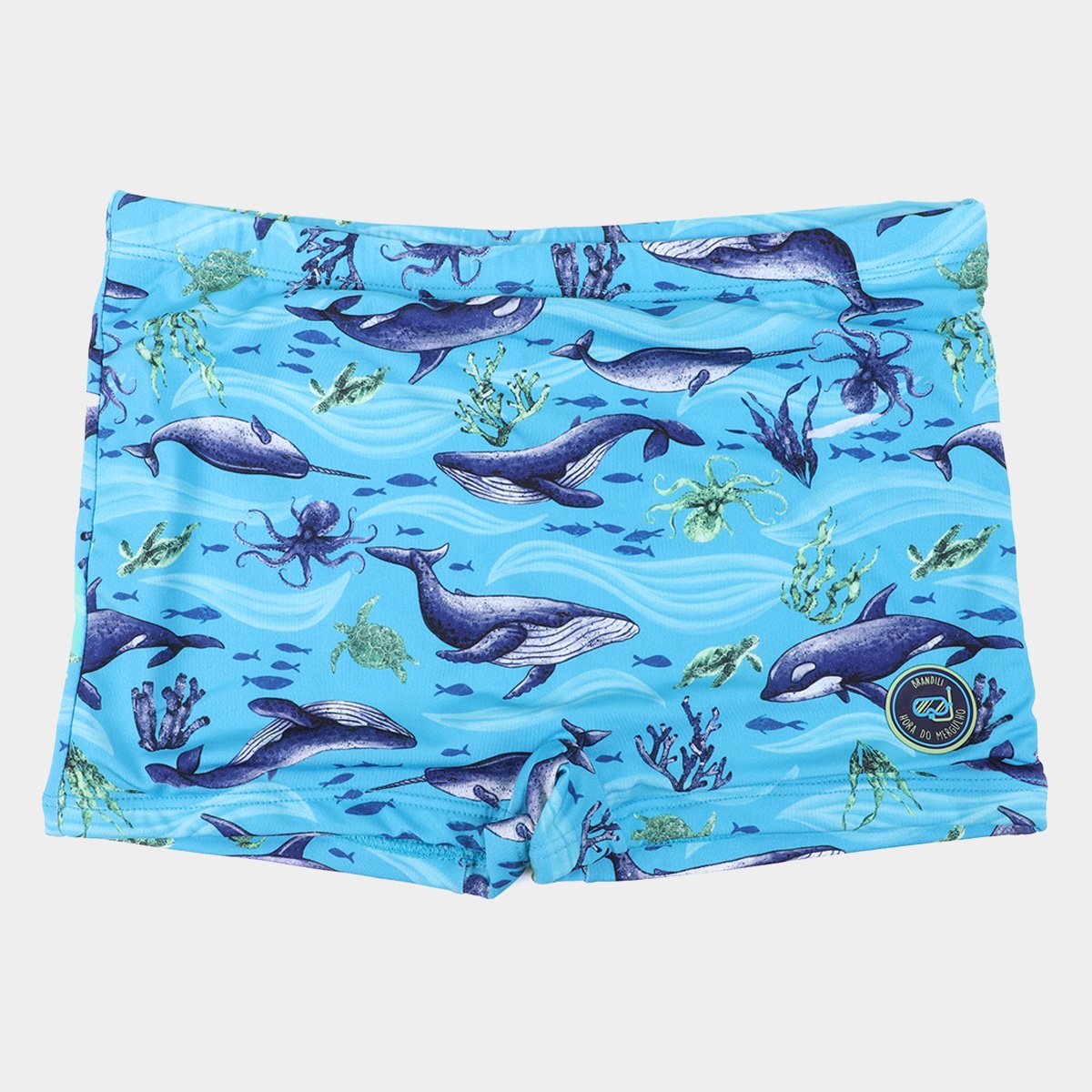 Sunga Boxer Infantil Brandili Estampada Masculina