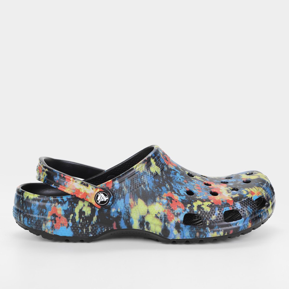 Sandália Crocs Tie Dye Graphic Clog