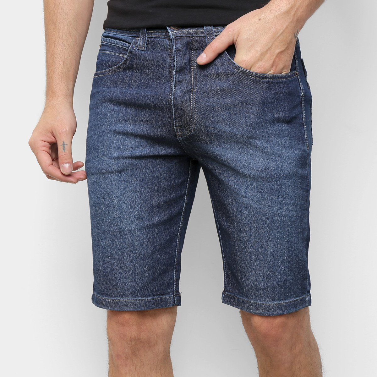 Bermuda Jeans Onbongo Basic Masculina