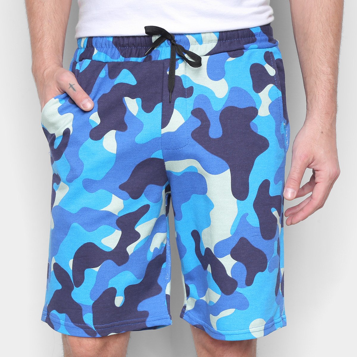 Bermuda Otn Camuflada Masculina