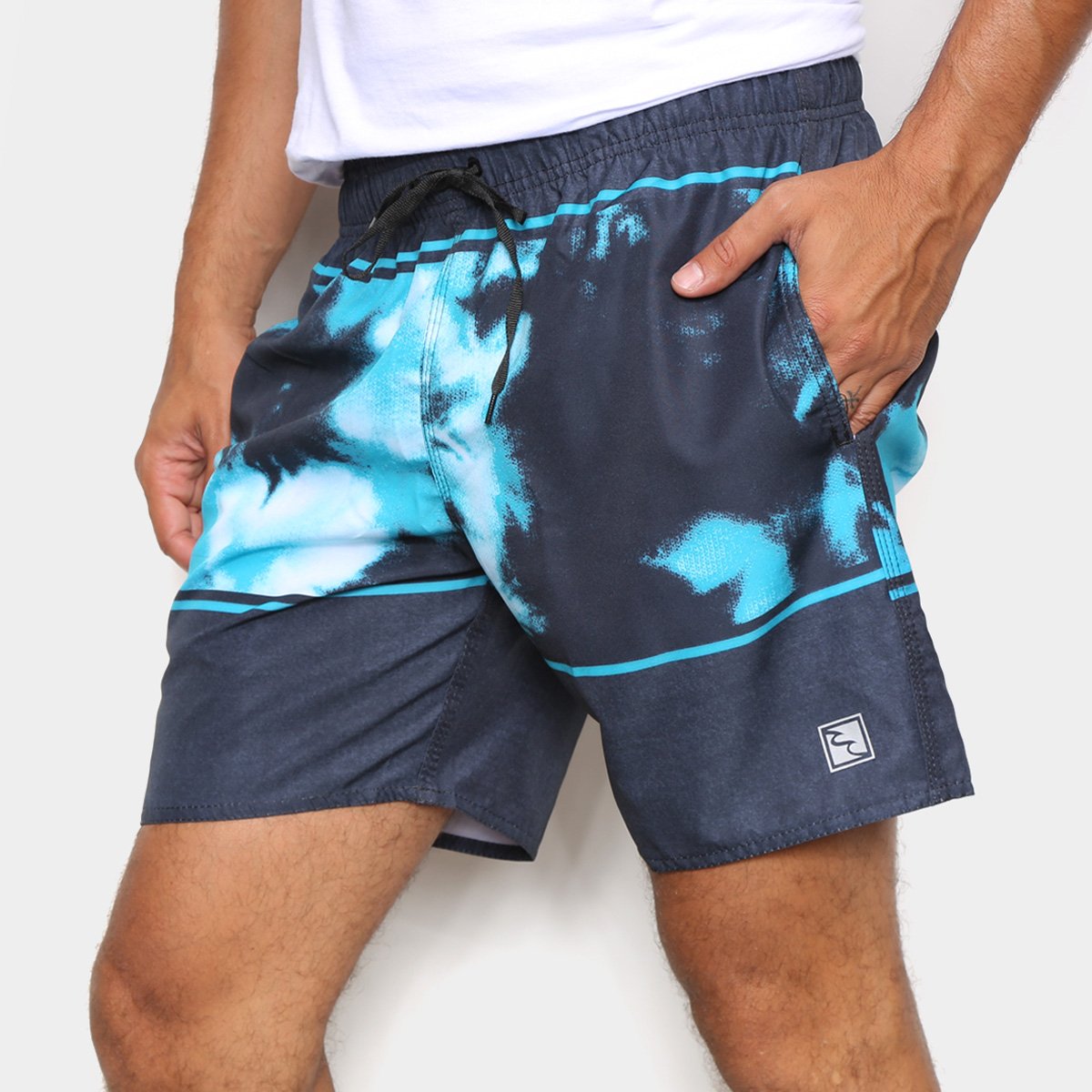 Short Ventury City Ocean Neon Masculino