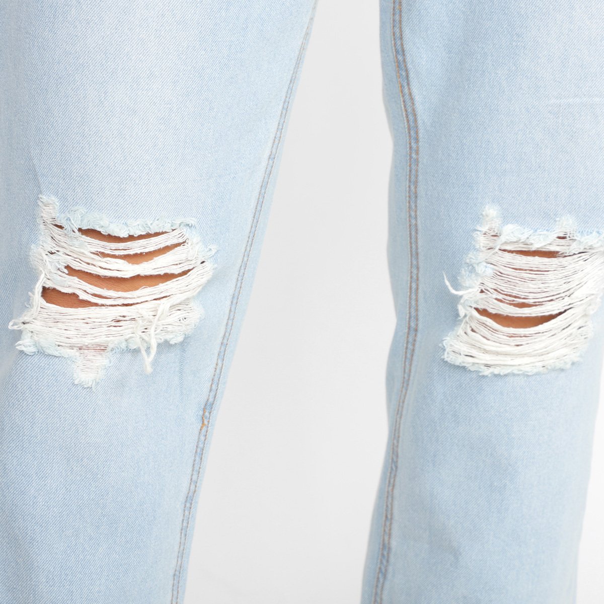 Calça Jeans Animale Jeans Estonada Cintura Alta Feminina