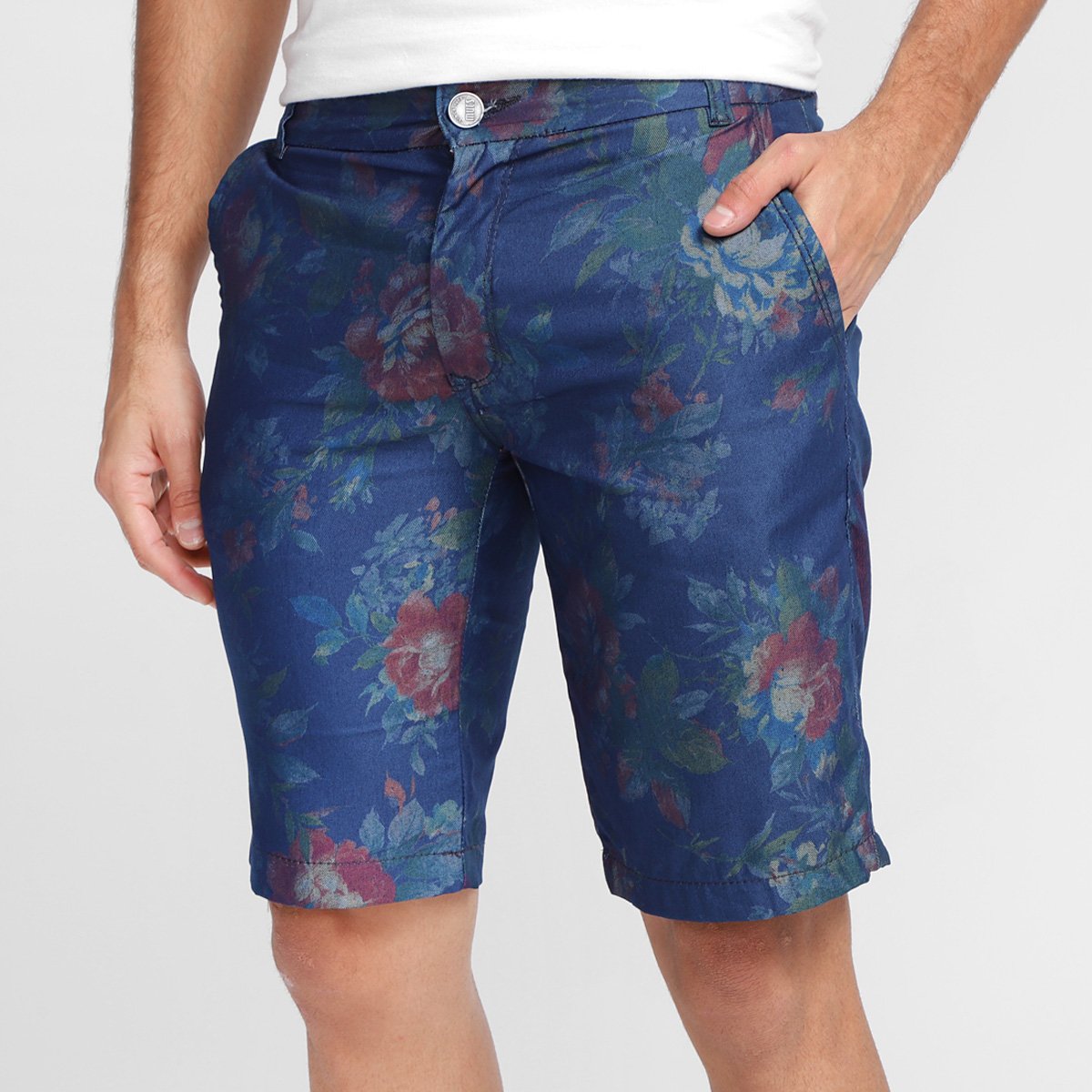 Bermuda Sarja Mucs Masculina