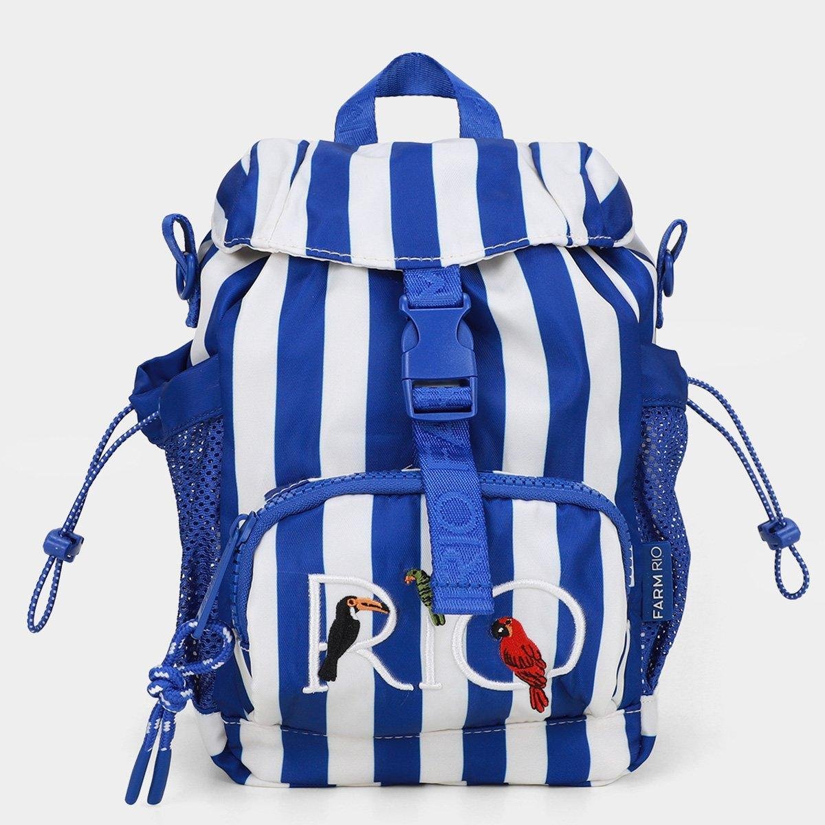 Bolsa Farm Pipoquinha Listras