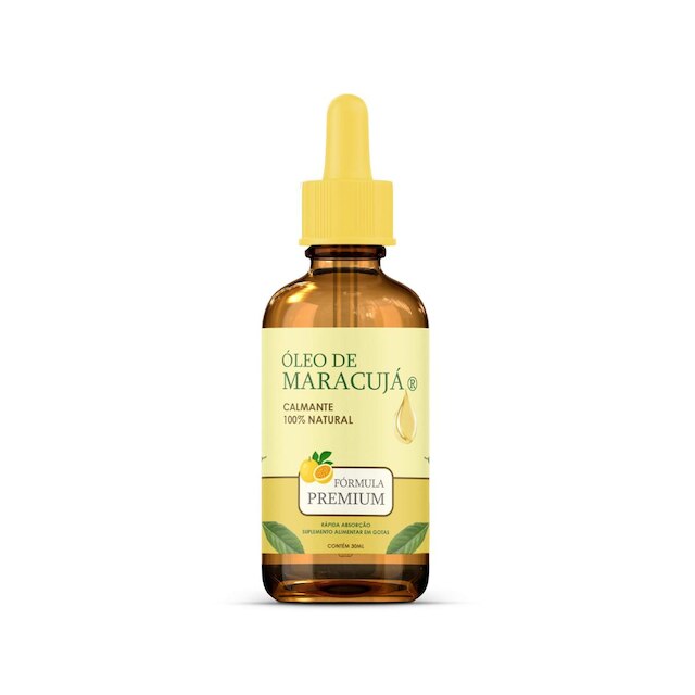 1 Frasco Maracujá em Gotas Calm Sono Relaxamento