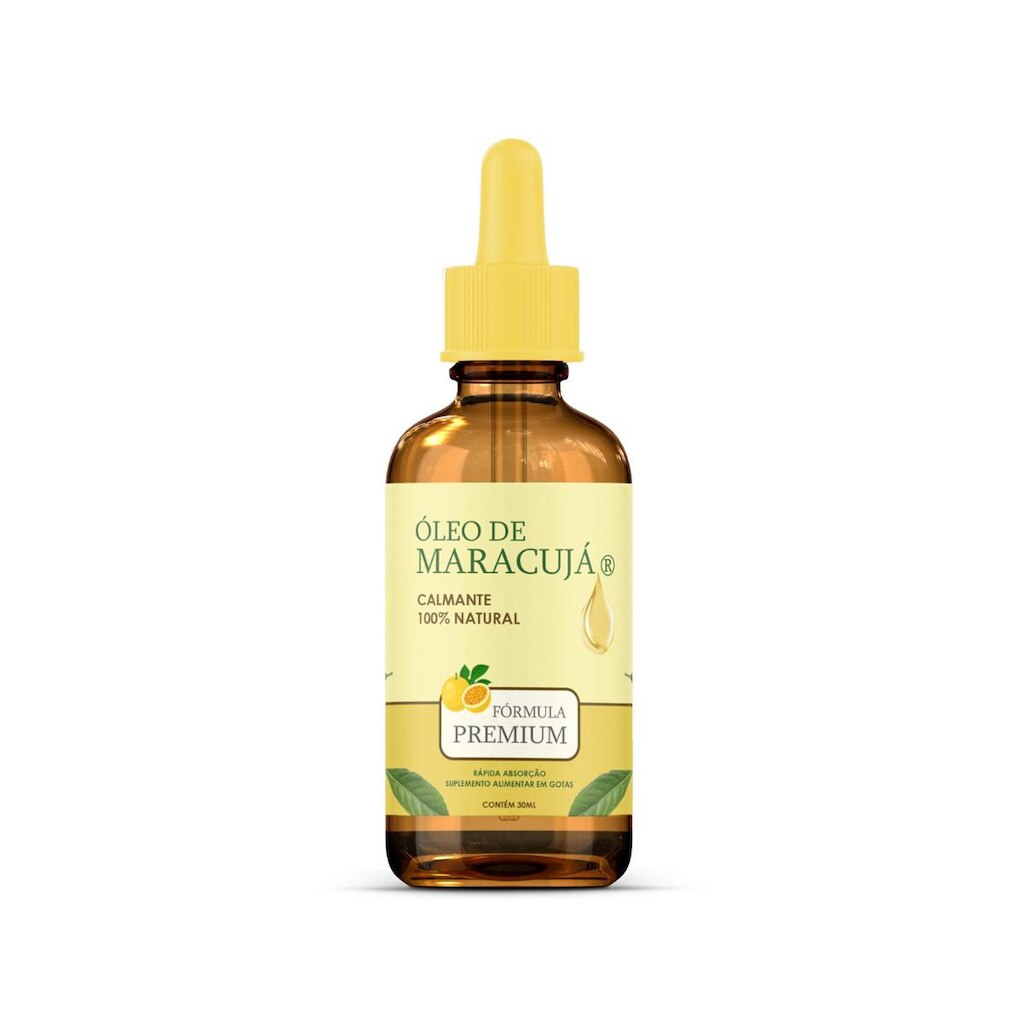 1 Frasco Maracujá em Gotas Calm Sono Relaxamento