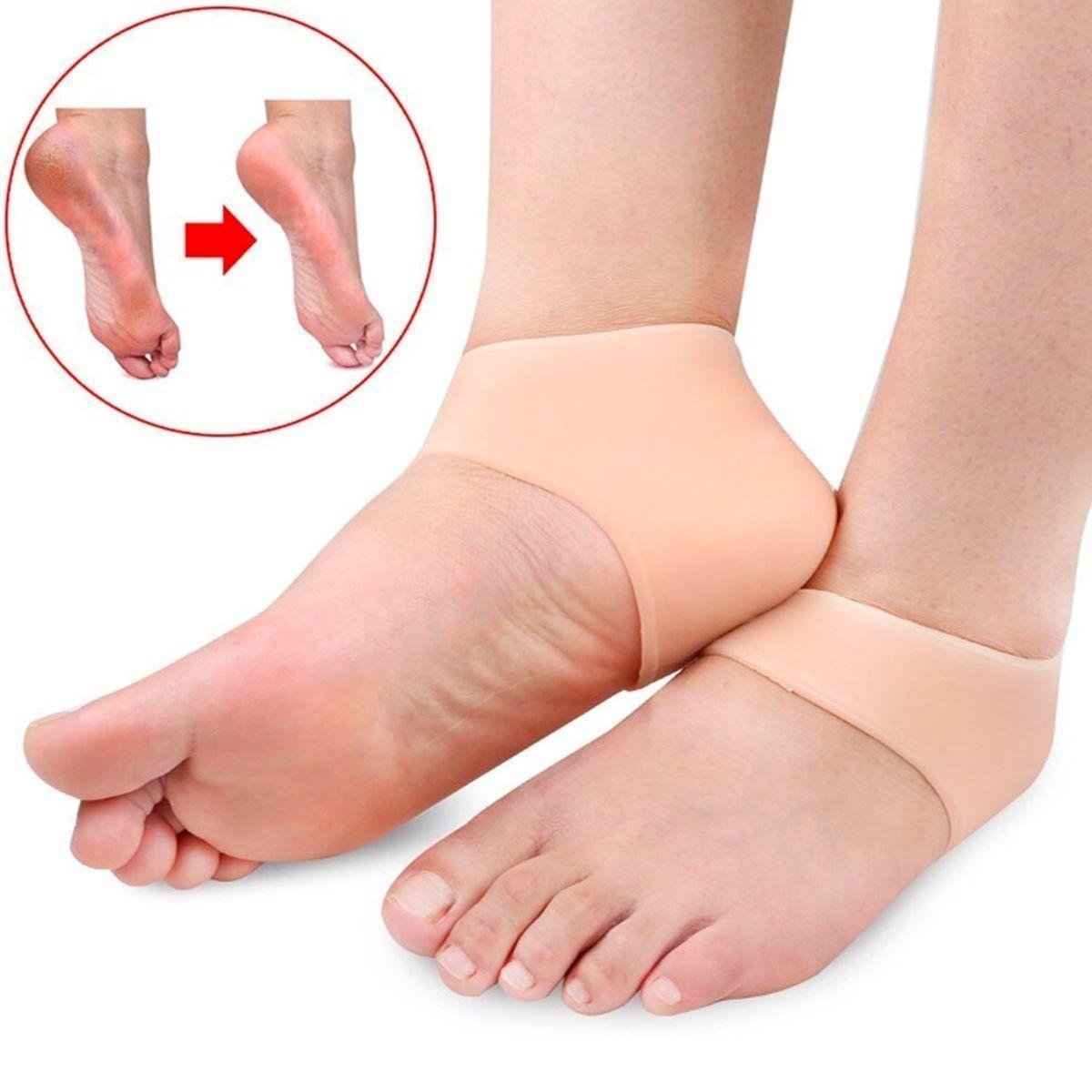 1 PAR PALMILHA SILICONE ORTOPÉDICA dor no calcanhar CALCANHEIRA Menor preço em 1 PAR PALMILHA SILICONE ORTOPÉDICA dor no calcanhar CALCANHEIRA