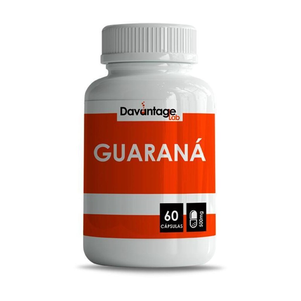 1 Pote de Guaraná em Cápsulas 500mg