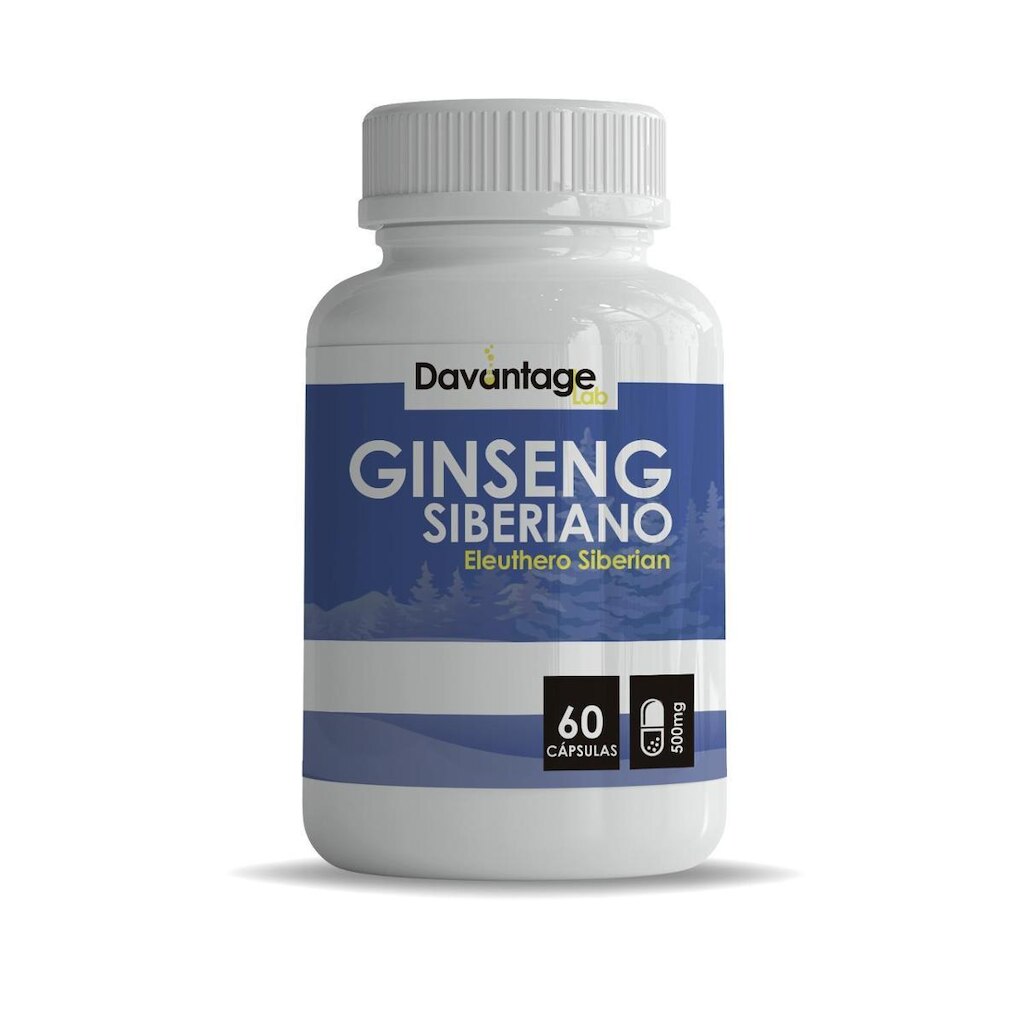 1 Pote Ginseng Siberiano Siberian Eleuthero 500Mg