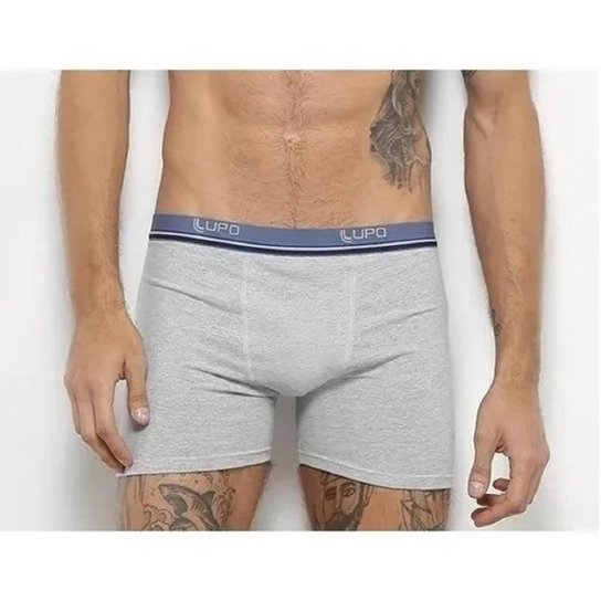 10 CUECAS BOXER ALGODÃO COTTON LUPO 00523