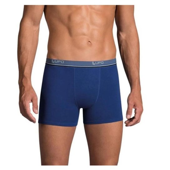 10 CUECAS BOXER ALGODÃO COTTON LUPO 00523