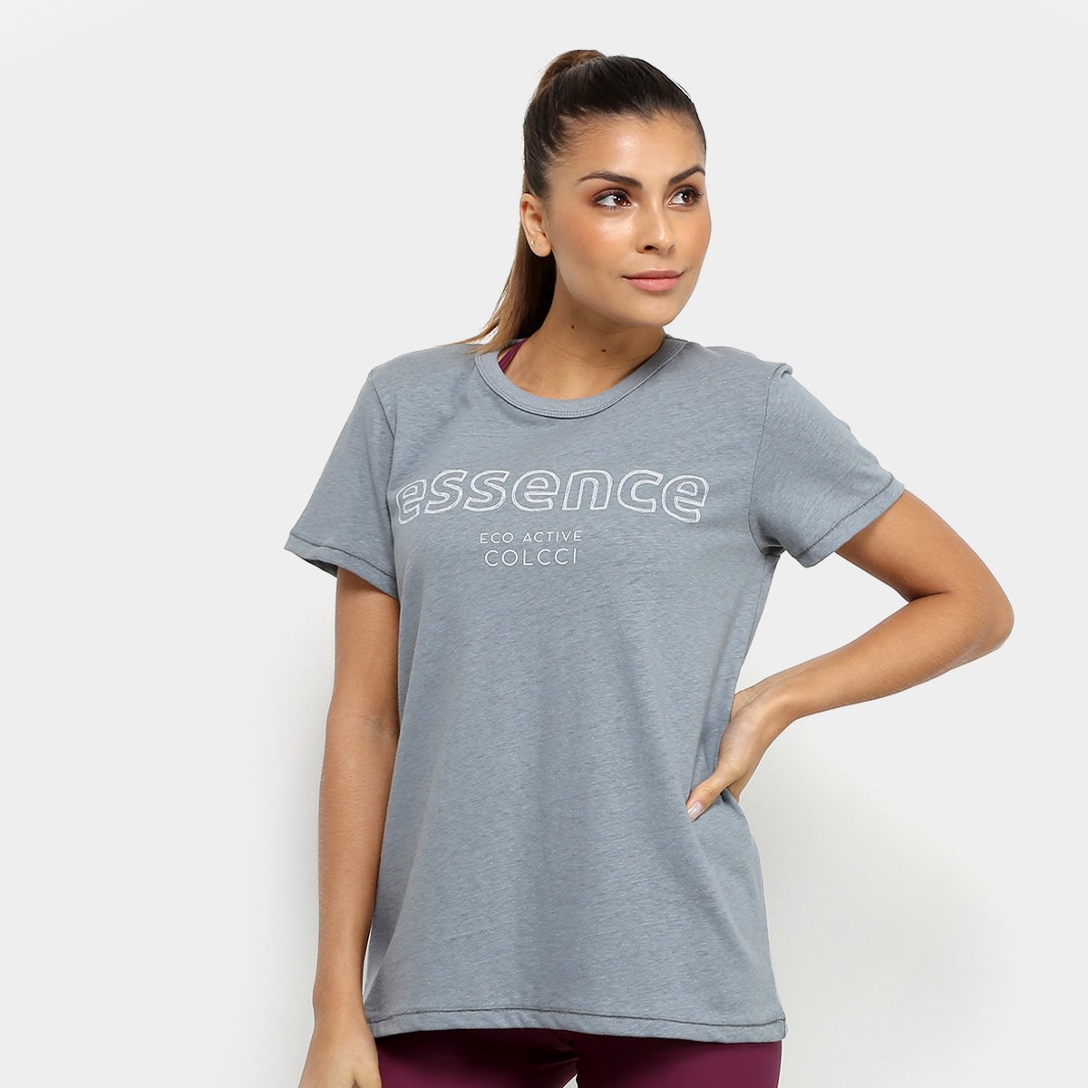 Camiseta Colcci Fitness Essence Eco Active Feminina