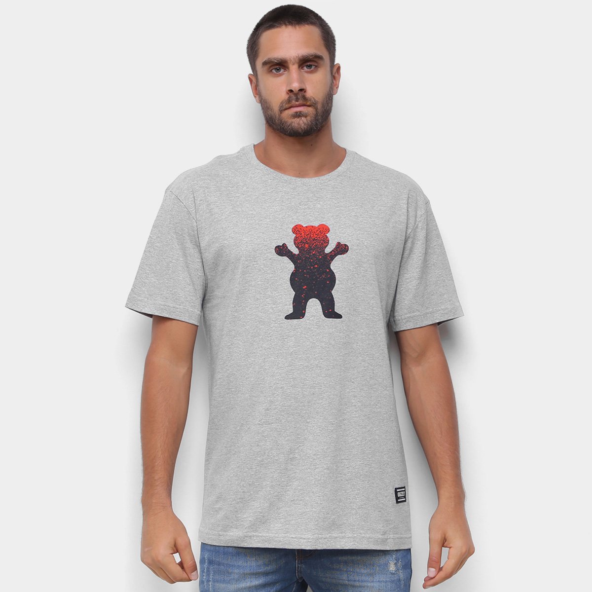 Camiseta Grizzly Og Bear Fadeway Masculina
