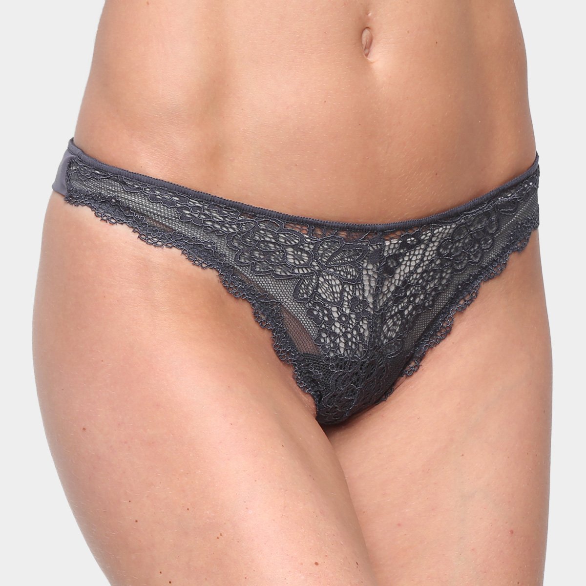 Calcinha Tanga Bonjour Em Renda