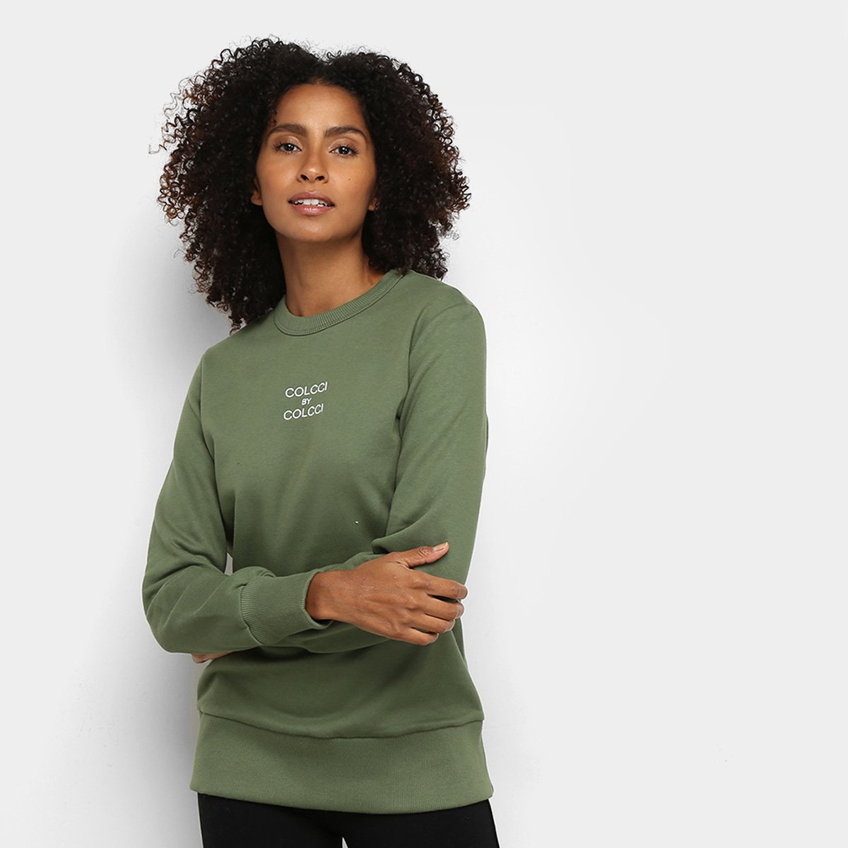 Moletom Colcci Fitness Básico Feminino