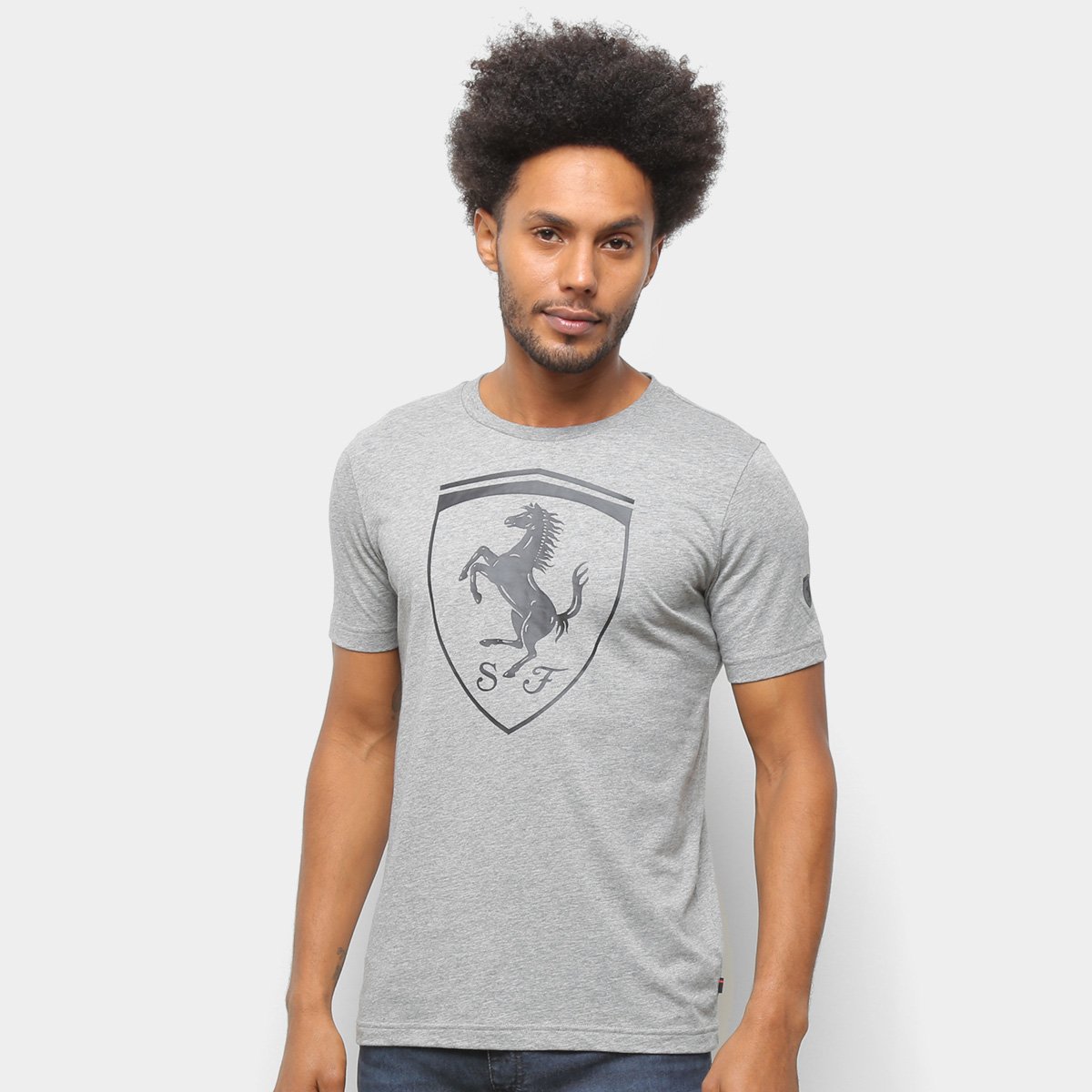 Camiseta Puma Ferrari Big Shield Masculina