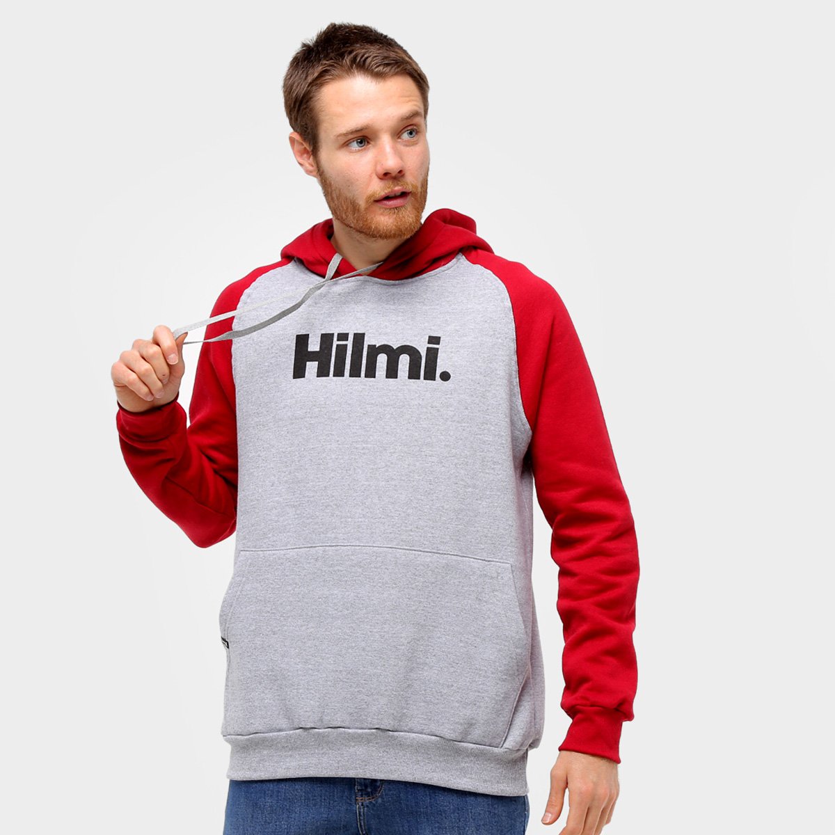 Moletom Hilmi Estampado Capuz Masculino