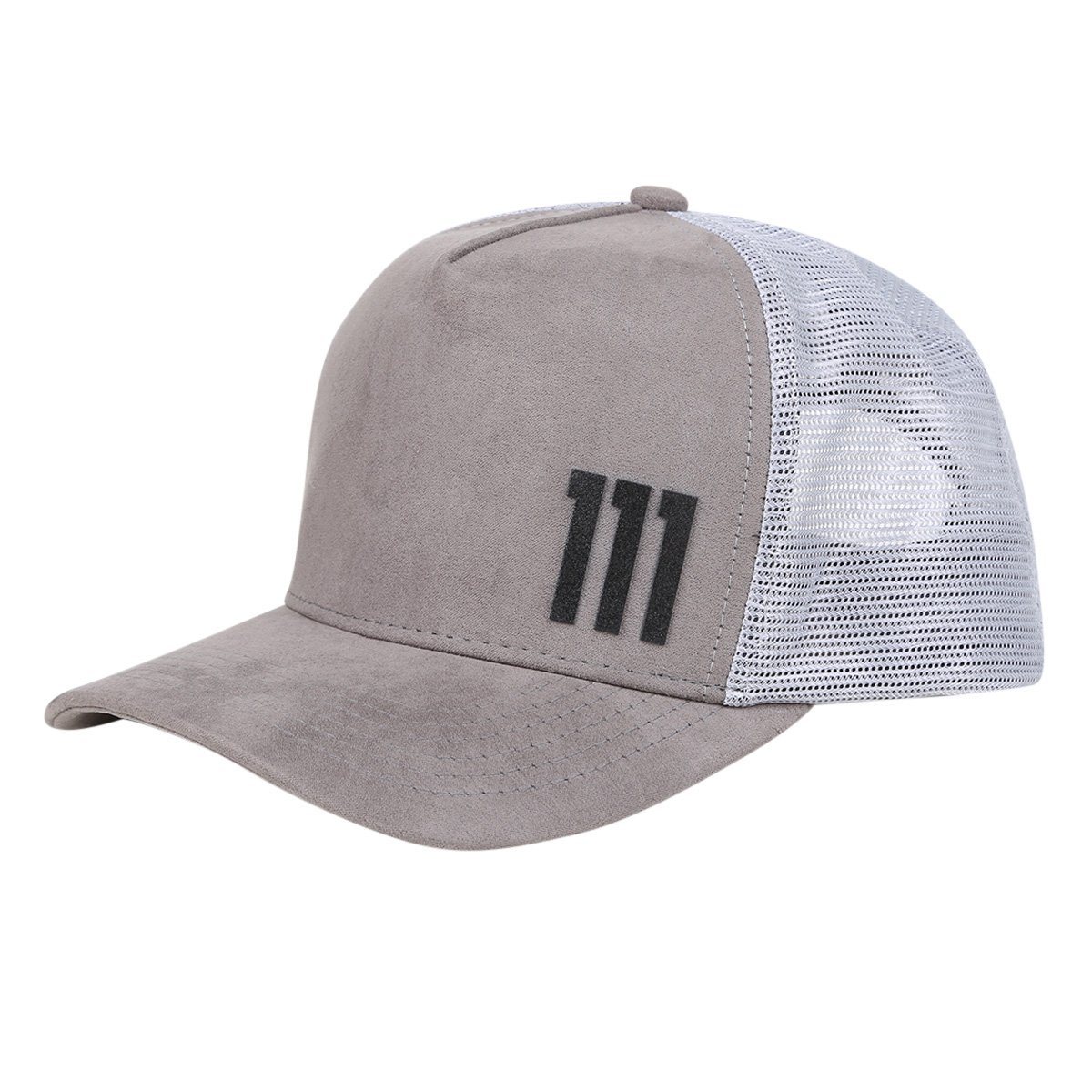 Boné RB111 Aba Curva Snapback Trucker Rubens Barrichello Race