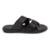 106GRA-Chinelo masculino em Couro Legitimo Leve Macio Sola De Borracha - Marrom