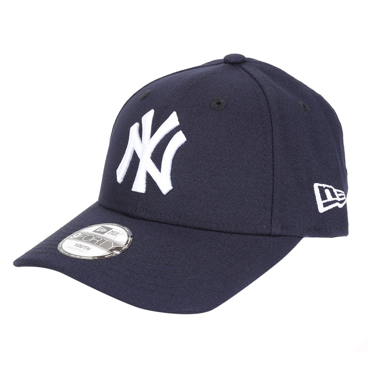 Boné Infantil New Era MBL New York Yankees Aba Curva Strapback 9Forty