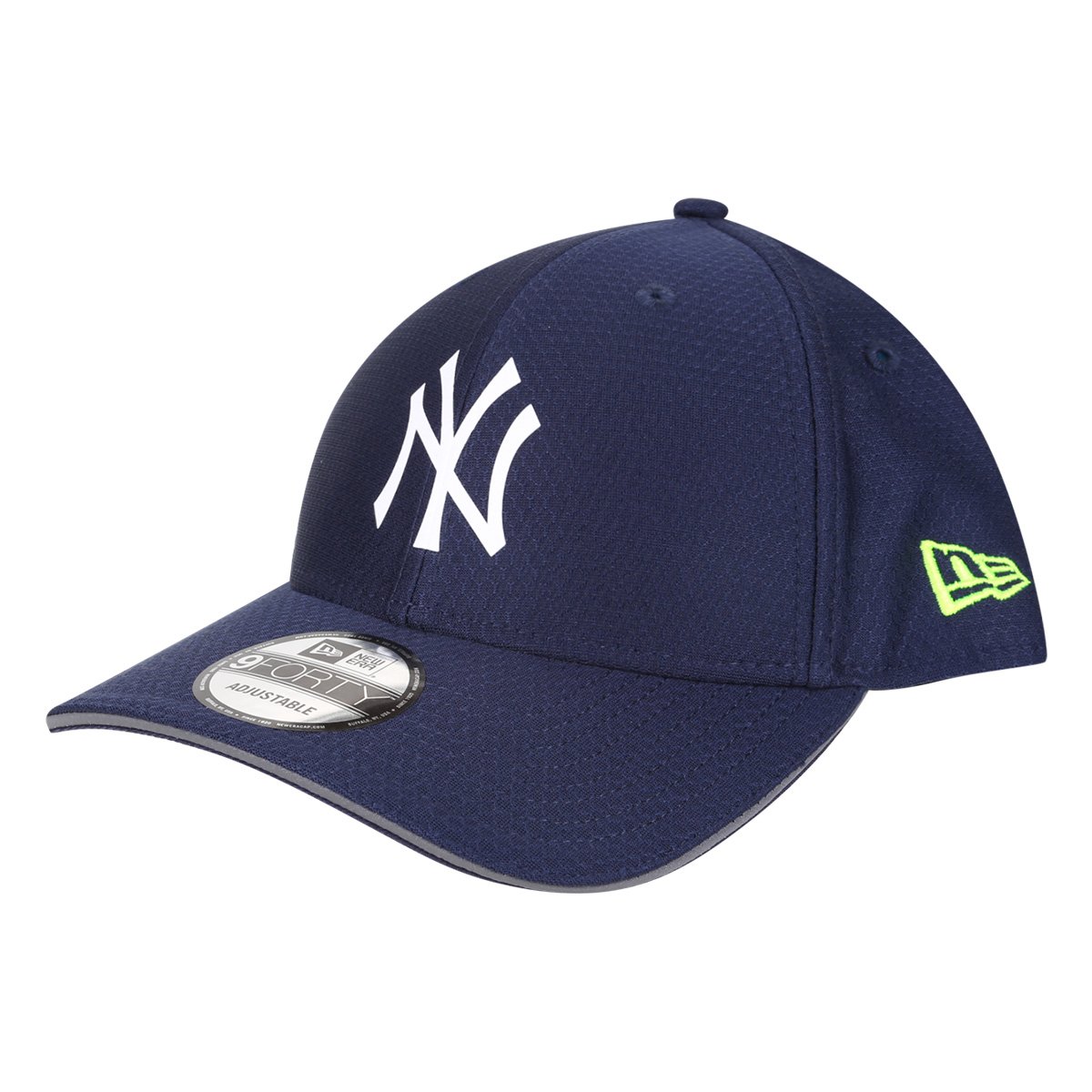 Boné New Era MLB New York Yankees Aba Curva Snapback Urban Tech Reflective Flap 9Forty